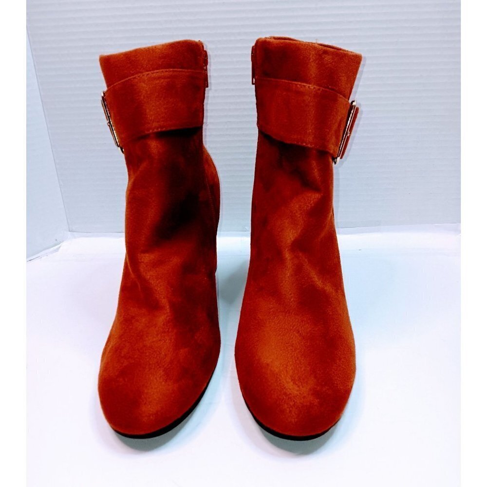Qupid Women's Tan Ankle Boots